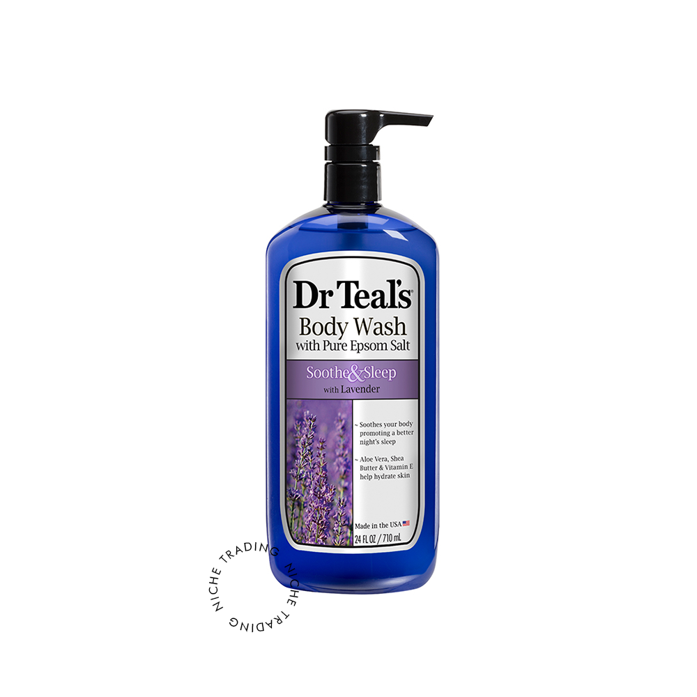 Dr Teals Lavender Body Wash 710ml - Dr. Teal's | Niche Trading Qatar
