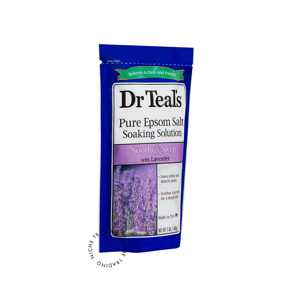 Dr Teals 1Lb Lavender Epsom Salt 450 Gm