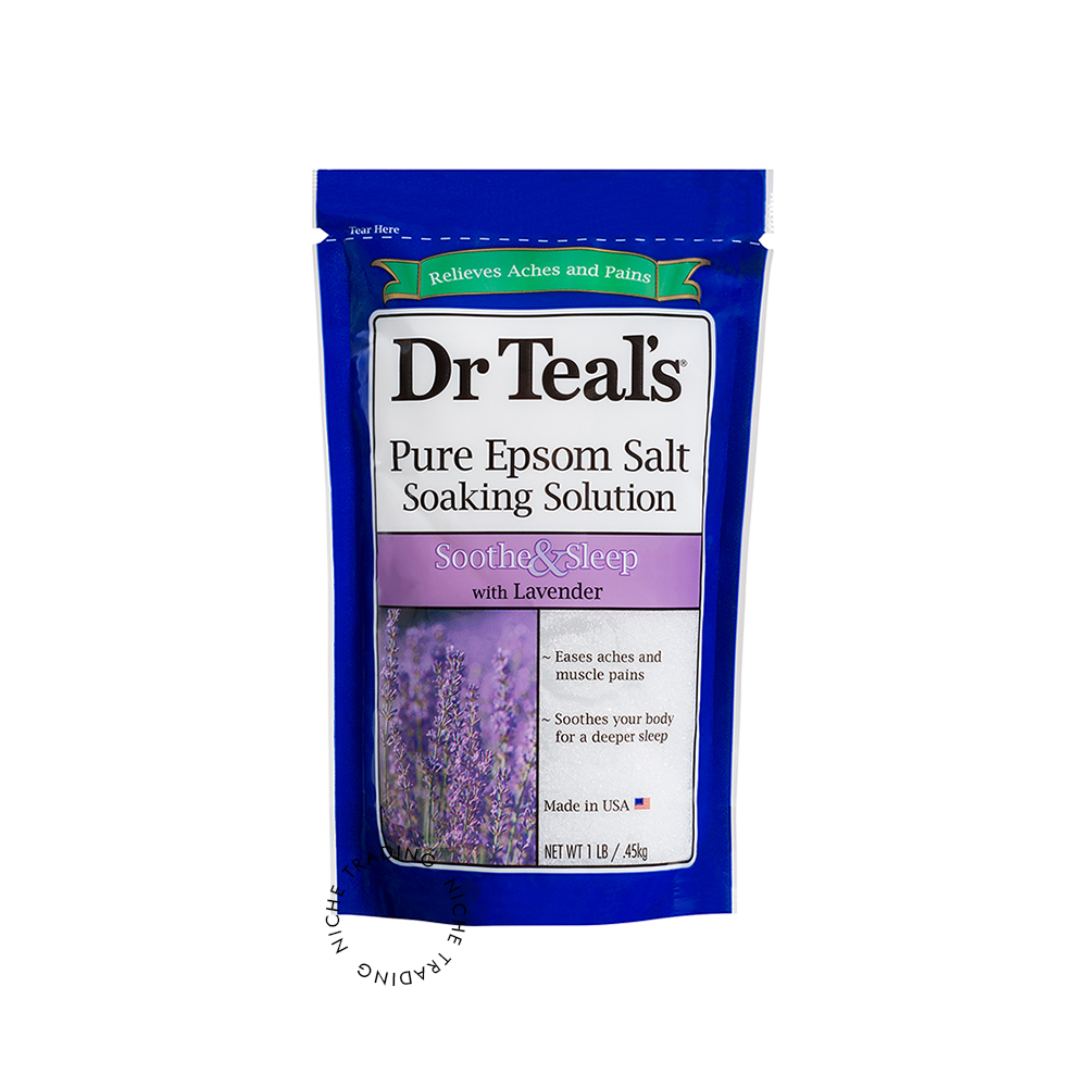 Dr Teals 1Lb Lavender Epsom Salt 450 Gm