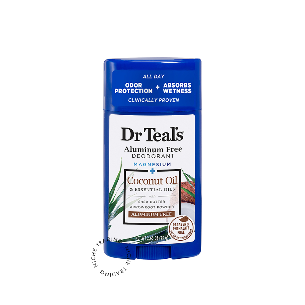 Dr. Teals Dr Teals Coconut Oil Aluminum Free Deodorant 75 gm