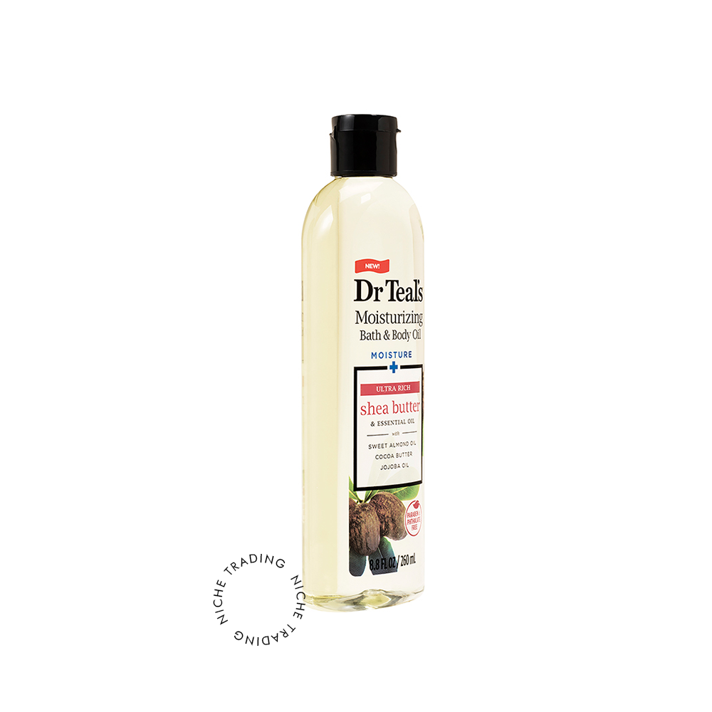 Dr Teals Shea Butter Massage Body Oil 260ml