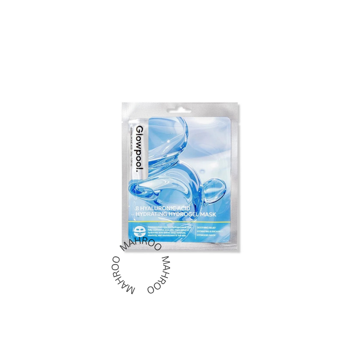 Glowpool 8 HYALURONIC ACID HYDRATING HYDROGEL MASK 30g