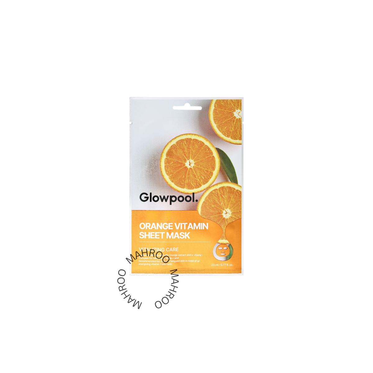 Glowpool ORANGE VITAMIN SHEET MASK 23ml