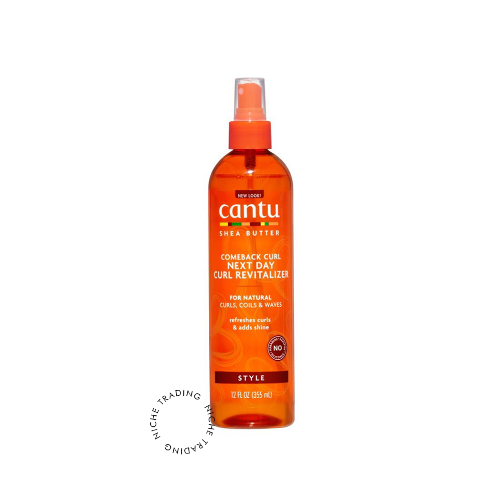 Cantu Shea Butter Comeback Curl Next Day Revitalizer 355ml - Cantu | Niche Trading Qatar