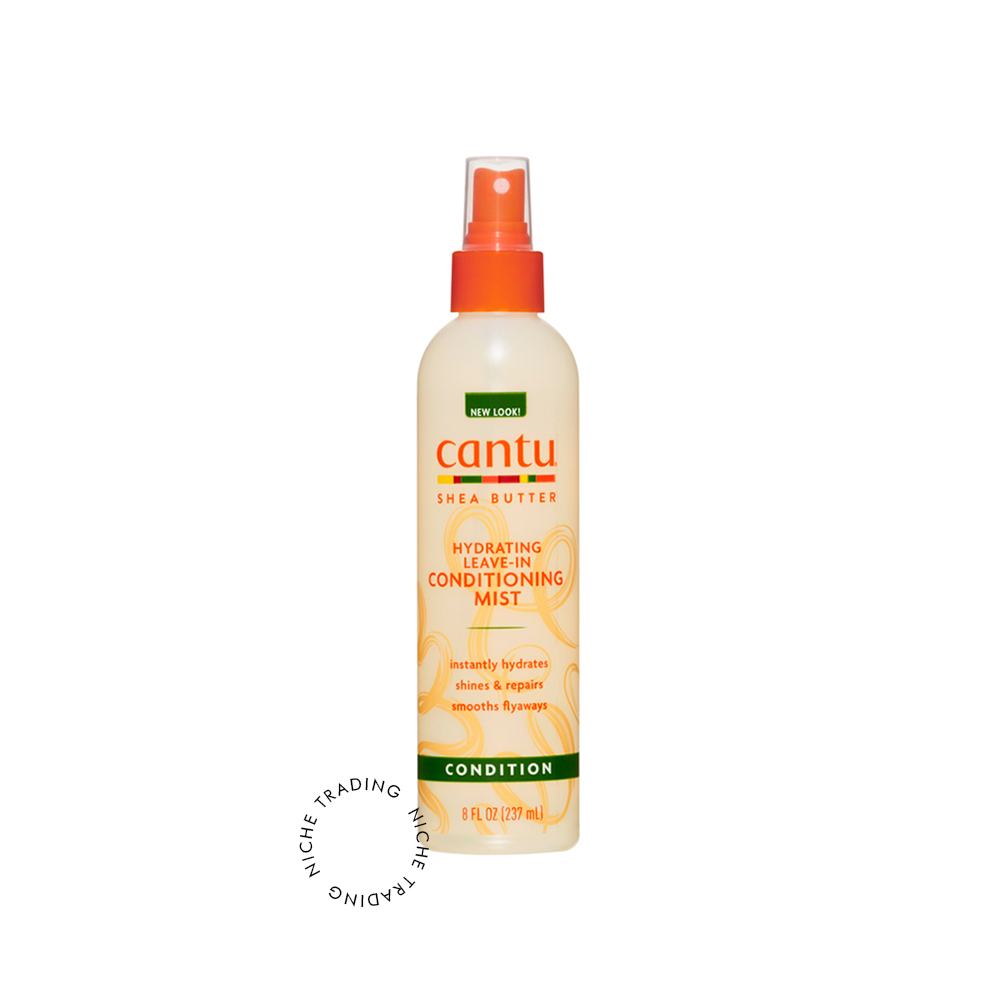 Cantu Shea Butter Hydrating Leave-in Conditioning Mist 237ml - Cantu | Niche Trading Qatar
