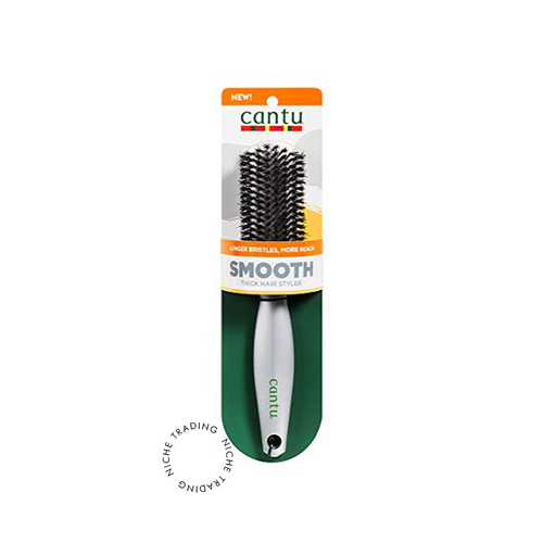 Cantu Plastic Boar Smooth Thick Hair Styler Brush