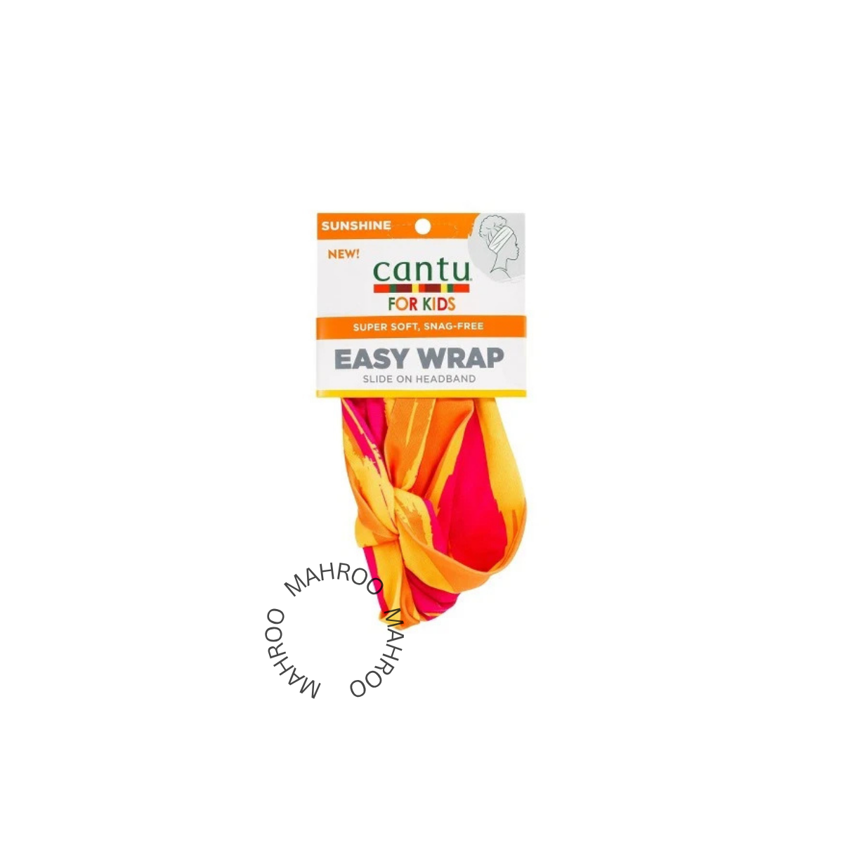 Cantu Kids Easy Wrap Headband - Sunshine