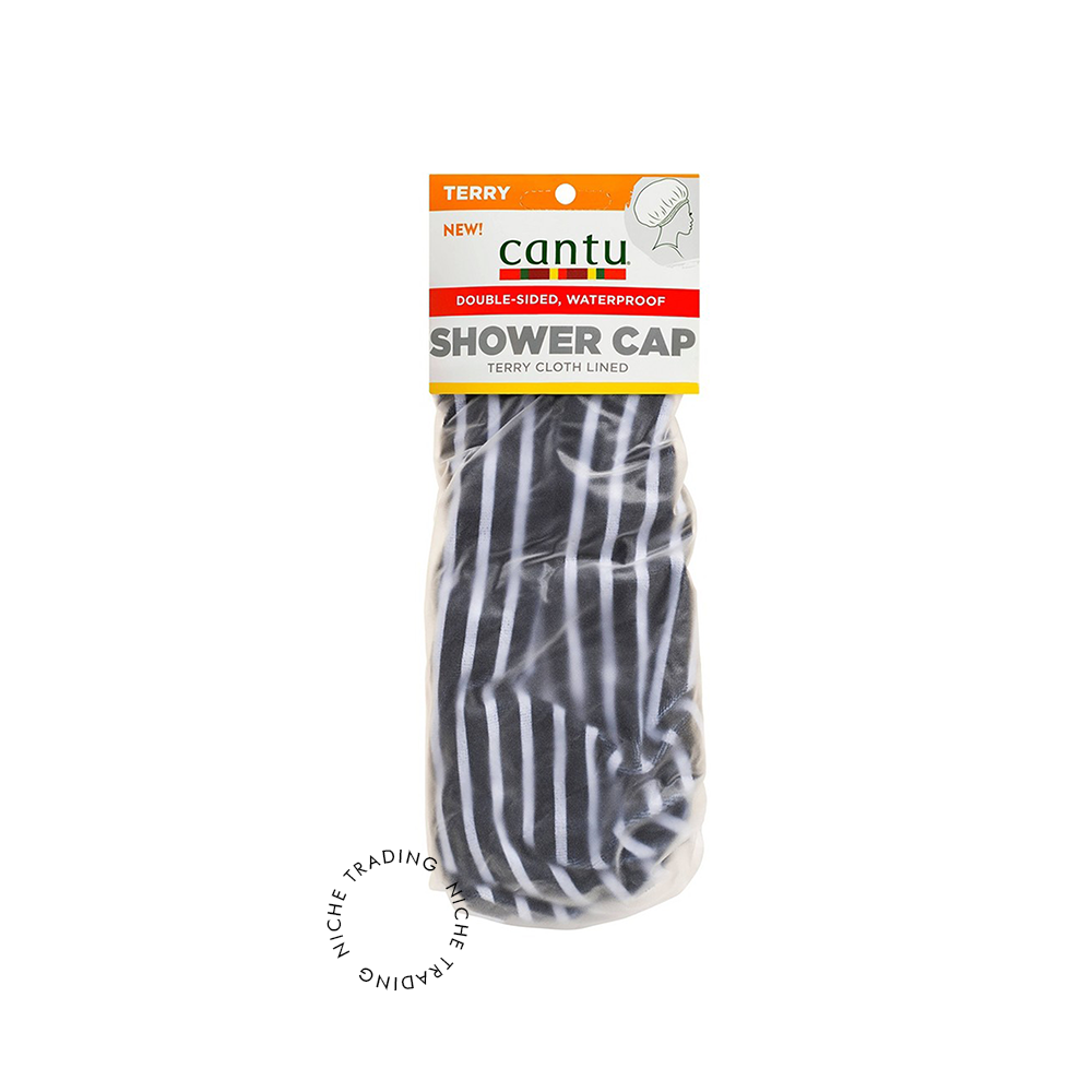 Cantu Cloth Terry Lined Shower Cap - 1ct