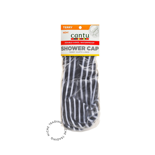 Cantu Cloth Terry Lined Shower Cap - 1ct