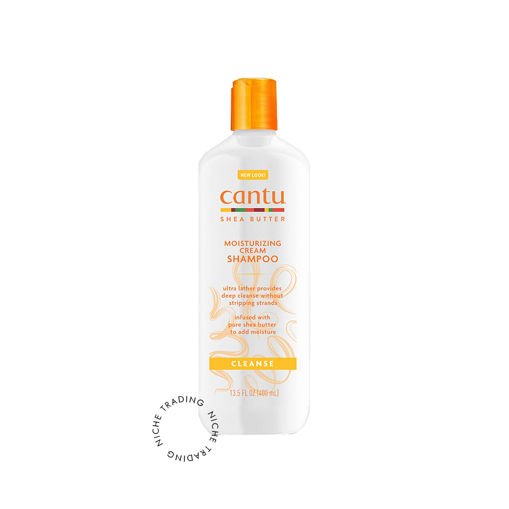 Cantu Shea Butter Moiturizing Cream Shampoo 400ml - Cantu | Niche Trading Qatar