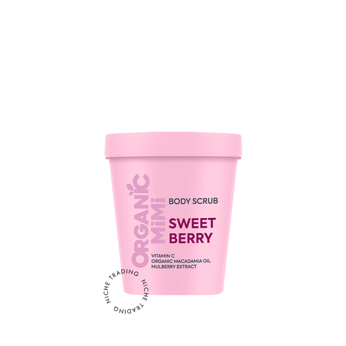 Body Scrub SWEET BERRY Macadamia & Mulberry