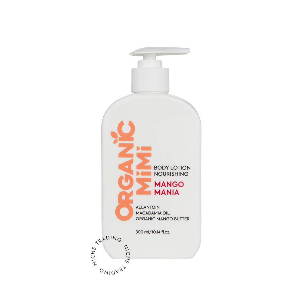 Organic Mimi Body Lotion Nourishing Mango Mania, 300ml - Organic Mimi | Niche Trading Qatar