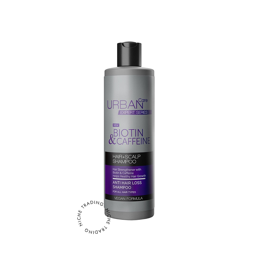 Urban Care Expert Biotin & Caffein Hair + Scalp Shampoo - Urban Care | Niche Trading Qatar