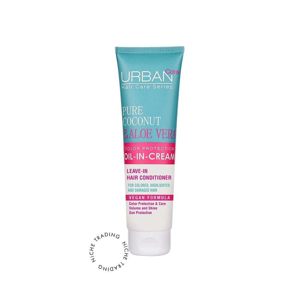 Urban Care Pure Coconut & Aloe Vera Color Protection-Oil In-Cream - Urban Care | Niche Trading Qatar