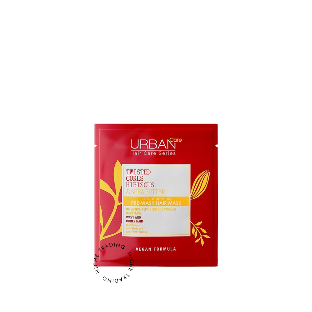 Urban Care Twisted Curls Hibiscus & Shea Butter Pre Hair Mask - Urban Care | Niche Trading Qatar