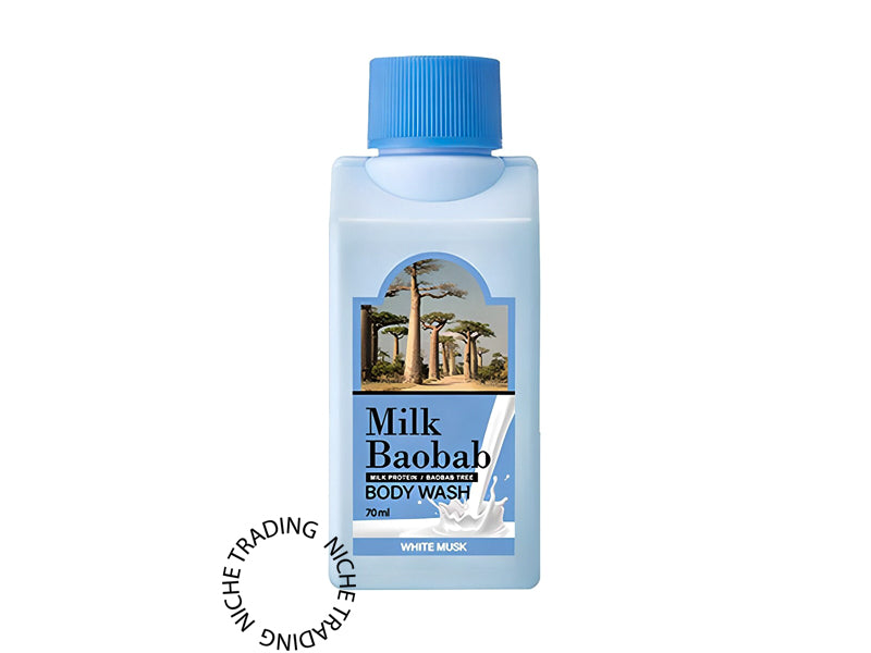 Milk Baobab Body Wash White Musk 70ml - Milk Baobab | Niche Trading Qatar