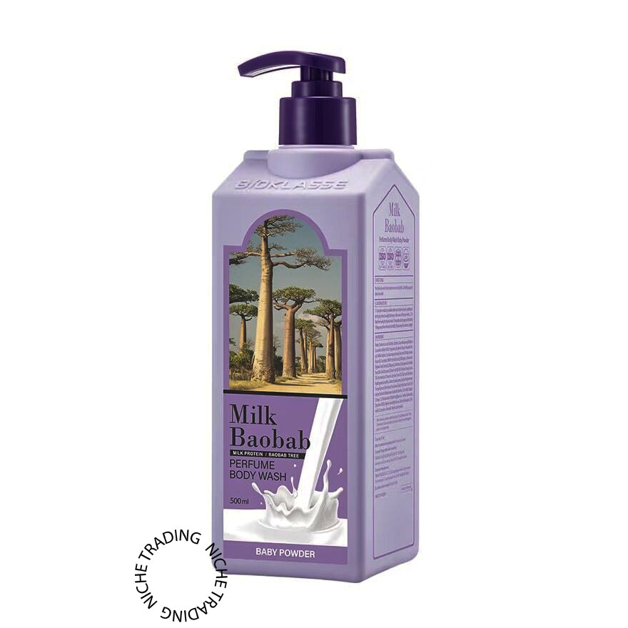 Milk Baobab Perfume Body Wash Baby Powder 500ml
