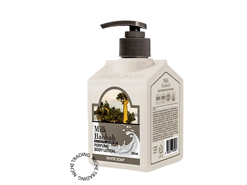 Milk Baobab Perfume Body Lotion White Soap 250ml - Milk Baobab | Niche Trading Qatar