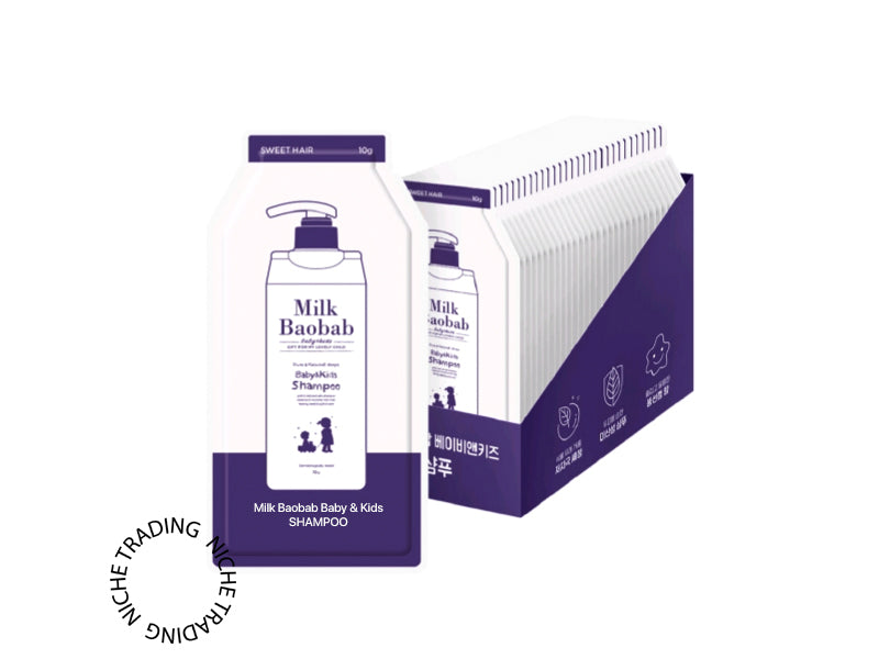 ميلك باوباب شامبو - Milk Baobab Baby&Kids Shampoo 10g | قطر