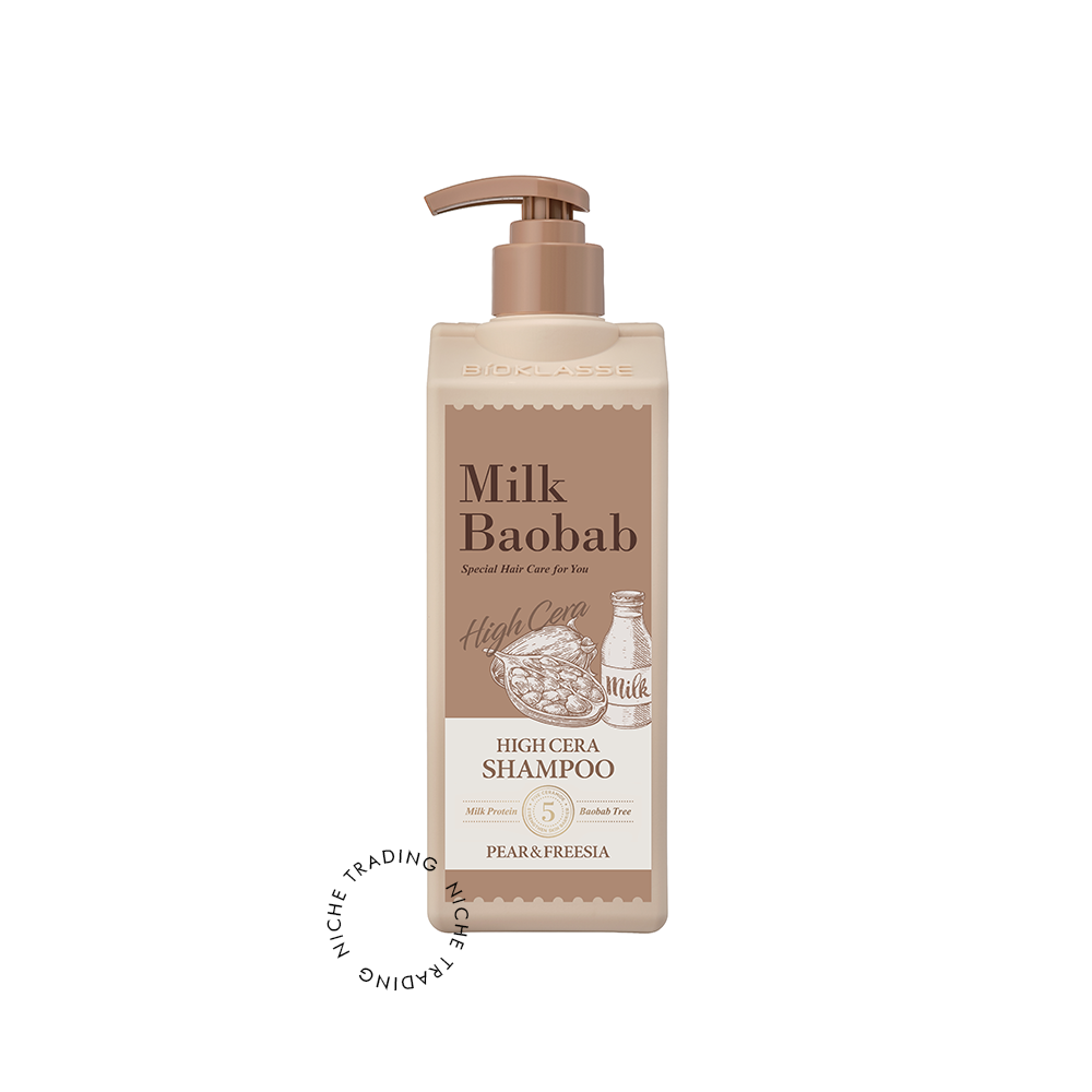 Milk Baobab High Cera Shampoo Pear&Freesia 500ml - Milk Baobab | Niche Trading Qatar