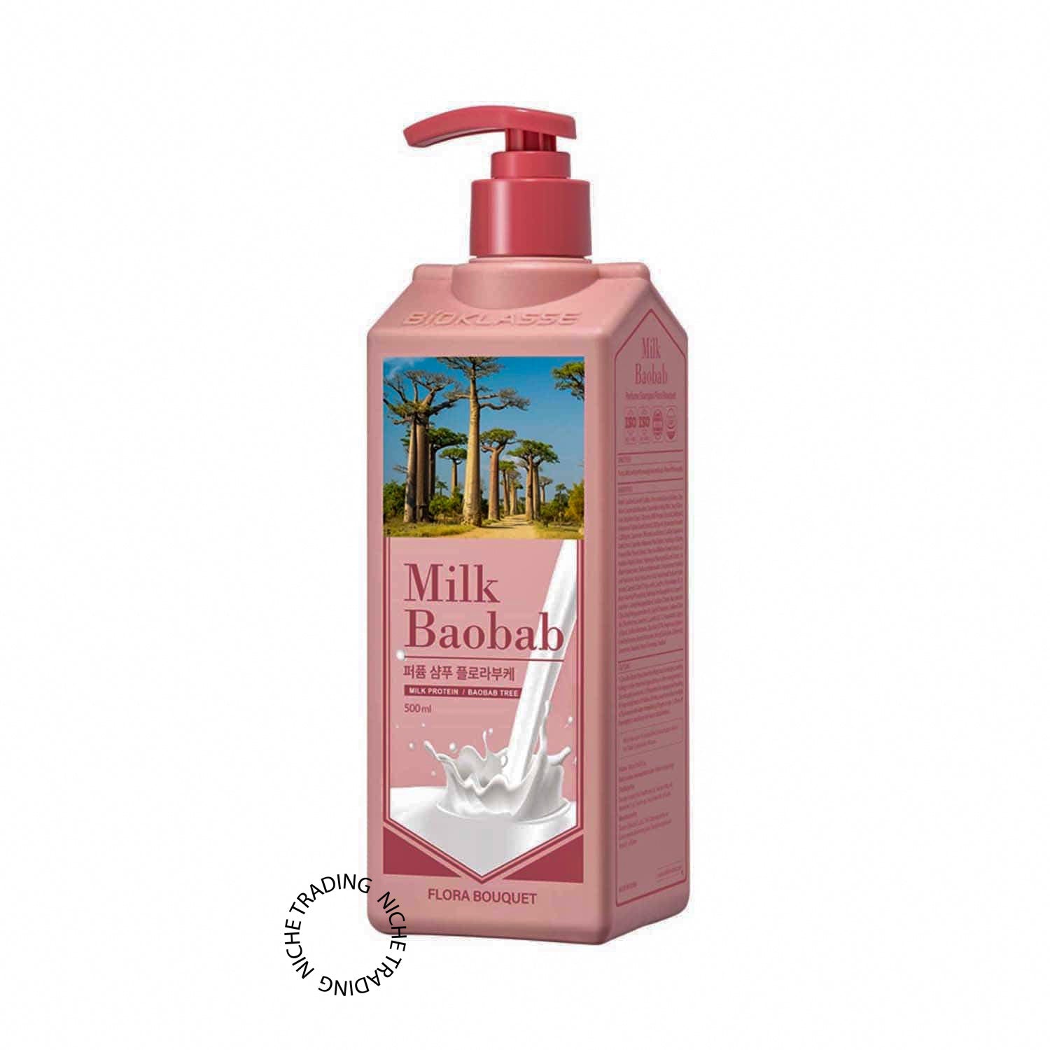 Milk Baobab Perfume Body Wash Flora Bouquet 500ml