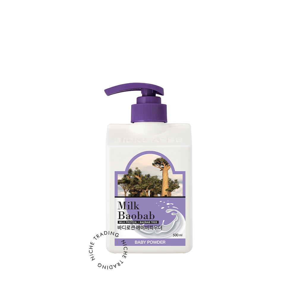 Milk Baobab Body Lotion Baby Powder 500ml - Milk Baobab | Niche Trading Qatar
