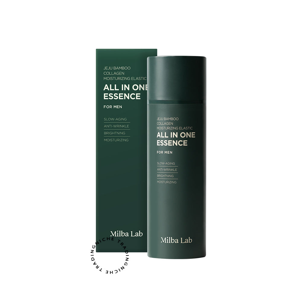 Milba Lab Men's Jeju Bamboo Collagen Moisture Firming All-in-One Essence 150ml