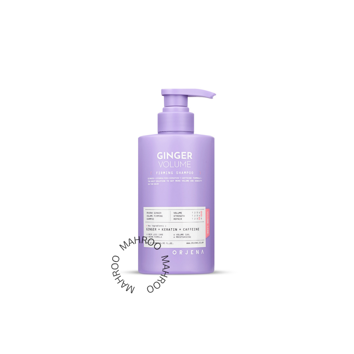 Orjena Ginger Volume Firming Shampoo 500ml