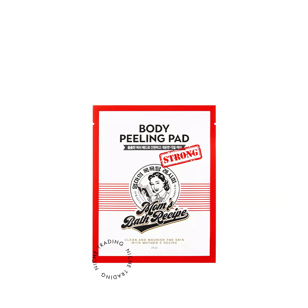 Moms Bath Recipe Body Peeling Pad Strong 1 PC