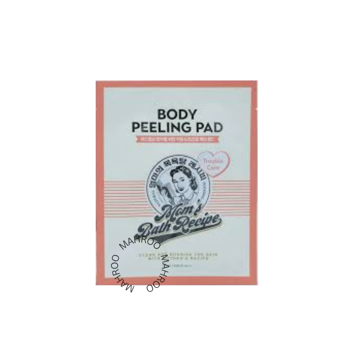 Moms Bath Recipe Body Peeling Pad Trouble 1 PC