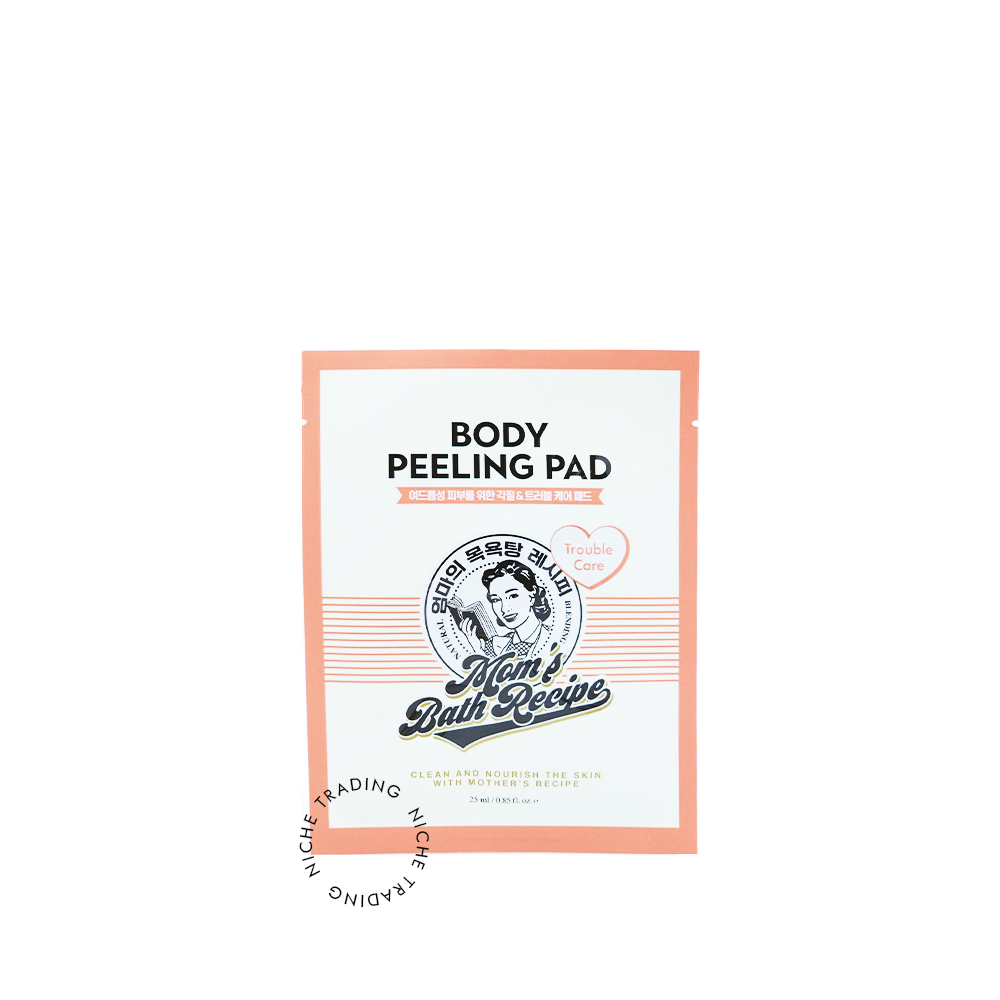 Moms Bath Recipe Body Peeling Pad Trouble 8 PCS
