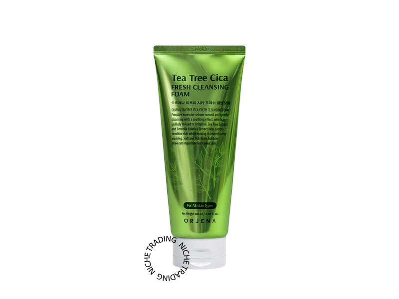 Orjena Tea Tree Cica Cleansing Foam 180ml