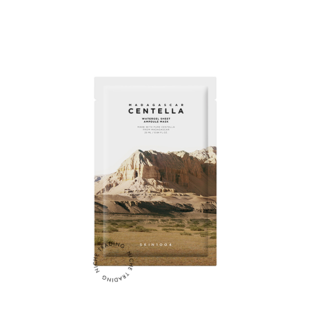 SKIN1004 Madagascar Centella Watergel Sheet Ampoule Mask (1ea) - SKIN1004 | Niche Trading Qatar