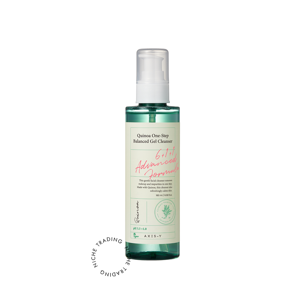 AXIS-Y Quinoa One-Step Balanced Gel Cleanser 180ml - AXIS-Y | Niche Trading Qatar