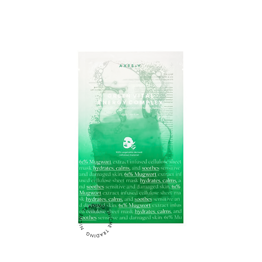 AXIS-Y Mugwort Green Vital Energy Complex Sheet Mask 27ml