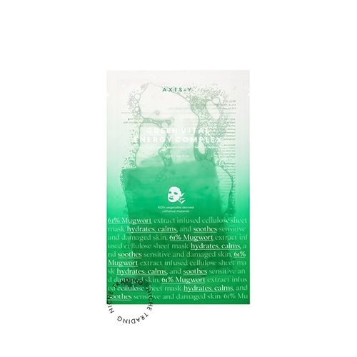 AXIS-Y Mugwort Green Vital Energy Complex Sheet Mask 27ml