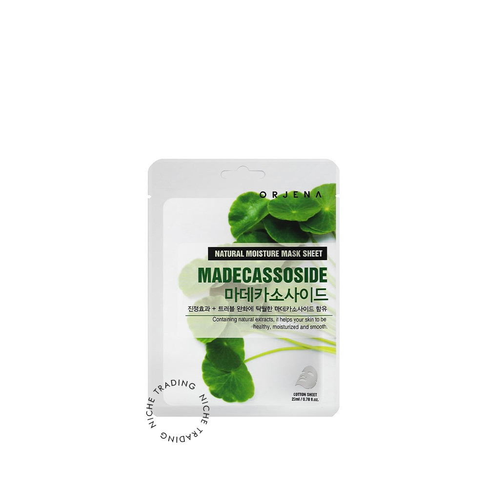 Orjena Natural Moisture Mask Sheet Madecassoside 23ml