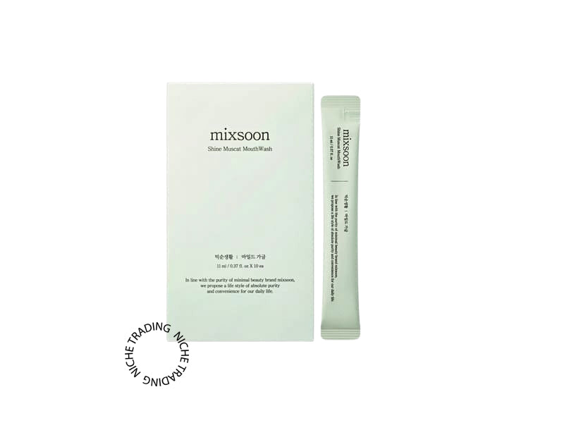 Shine Muscat Mouthwash(Travel Size)[11ml*10packets].. - Mixsoon | Niche Trading Qatar