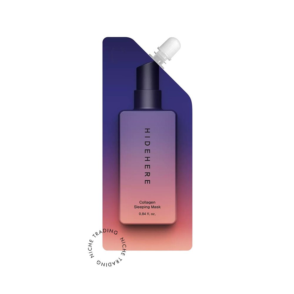 Hidehere Sleeping Mask Collagen 25ml - Hidehere | Niche Trading Qatar