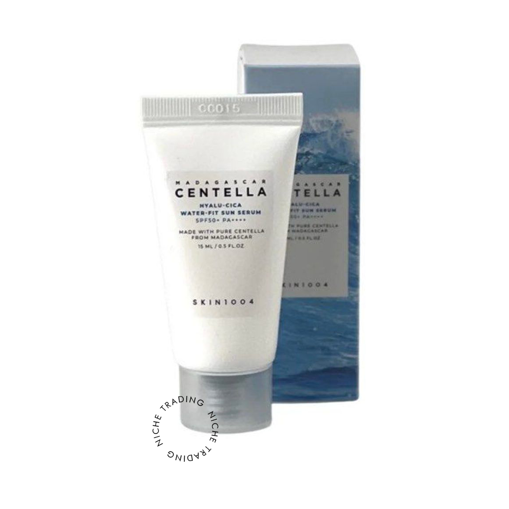 SKIN1004 Madagascar Centella Hyalu-Cica Water-Fit Sun Serum 15ml - SKIN1004 | Niche Trading Qatar