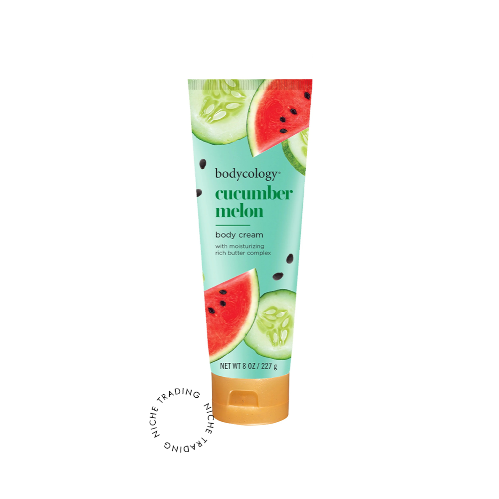 Bodycology Cucumber Melon Body Cream, 227ml - Bodycology | Niche Trading Qatar