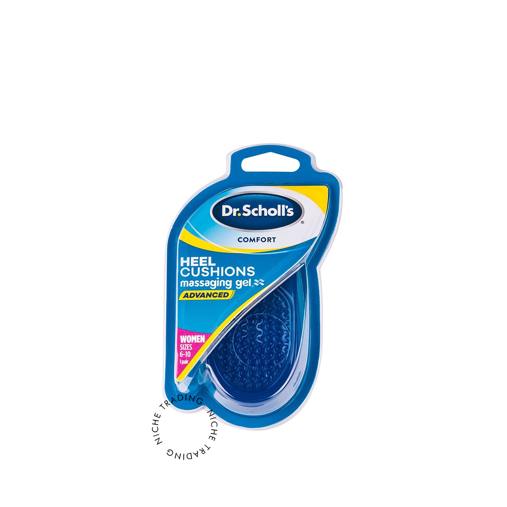 Dr. Scholl’s Heel Comfort Cushions (Women) – Soft Heel Support Pads
