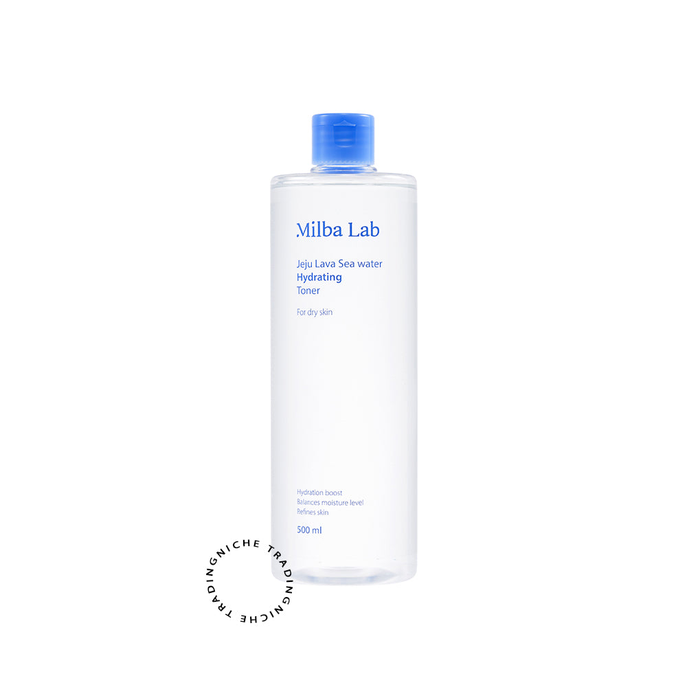 Milba Lab Jeju Lava Seawater Hydrating Toner 500ml - Milba Lab | Niche Trading Qatar